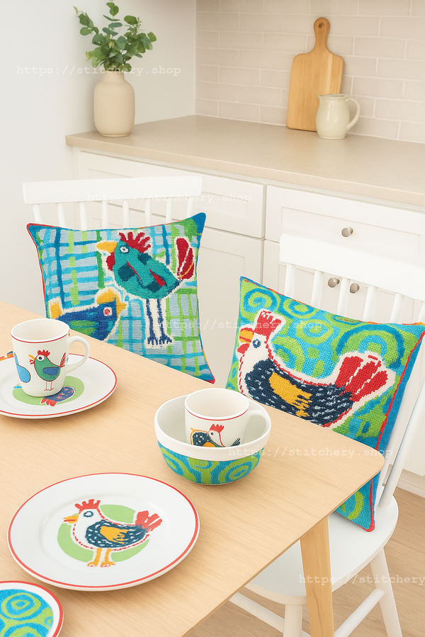 Needlepoint Pillow Kit