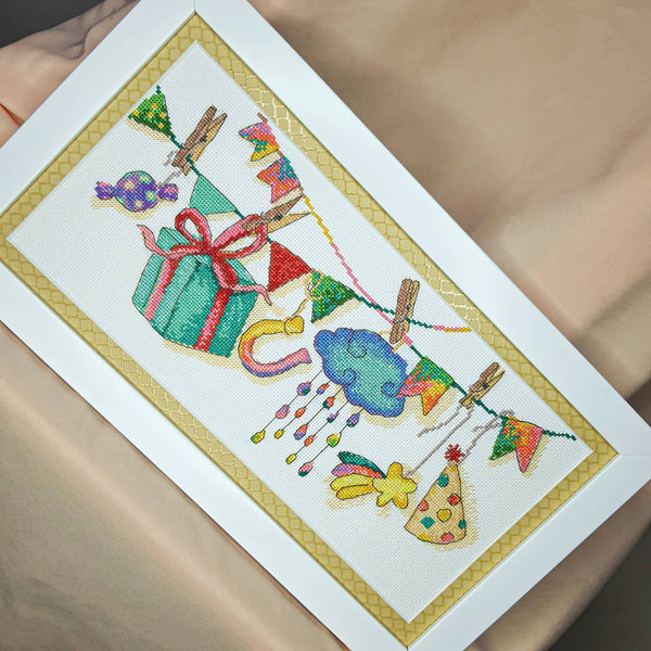 DIY Counted Cross Stitch Kit