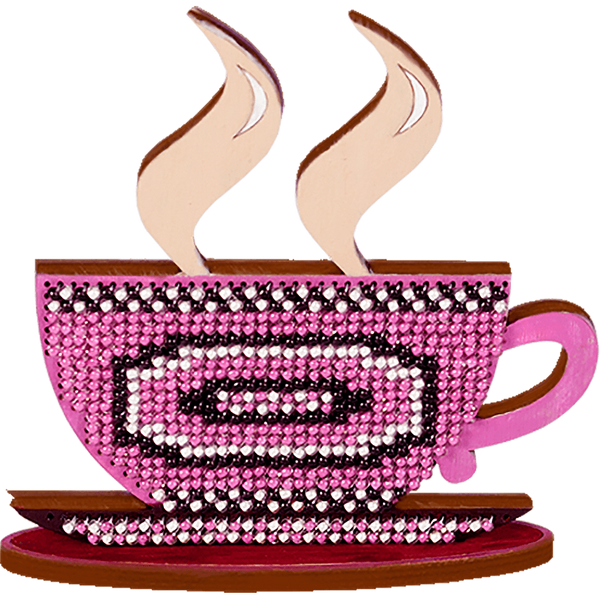 DIY Beaded embroidery on wood kit