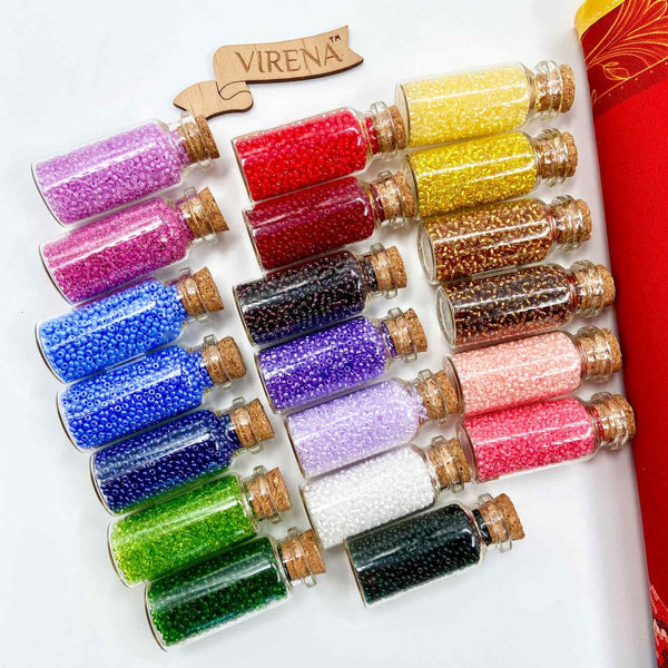 DIY Bead embroidery cushion cover kit