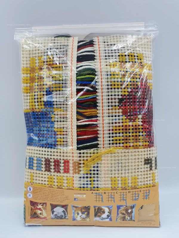 DIY Cross stitch cushion kit