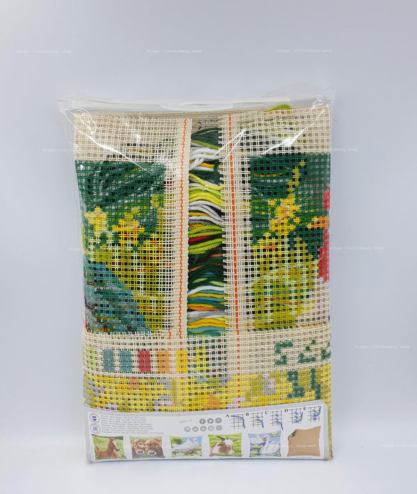 DIY Cross stitch cushion kit