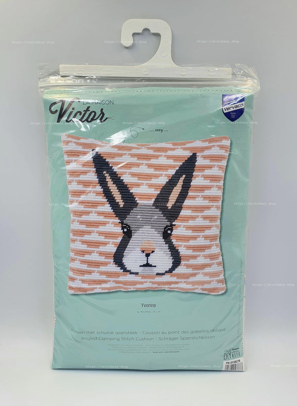 DIY PN-0158278 Vervaco Angled Clamping Stitch Kit Cushion