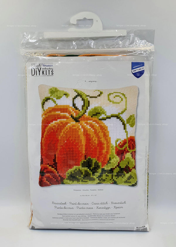 DIY Cross stitch cushion kit