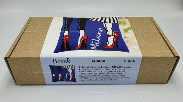 Needlepoint Pillow Kit