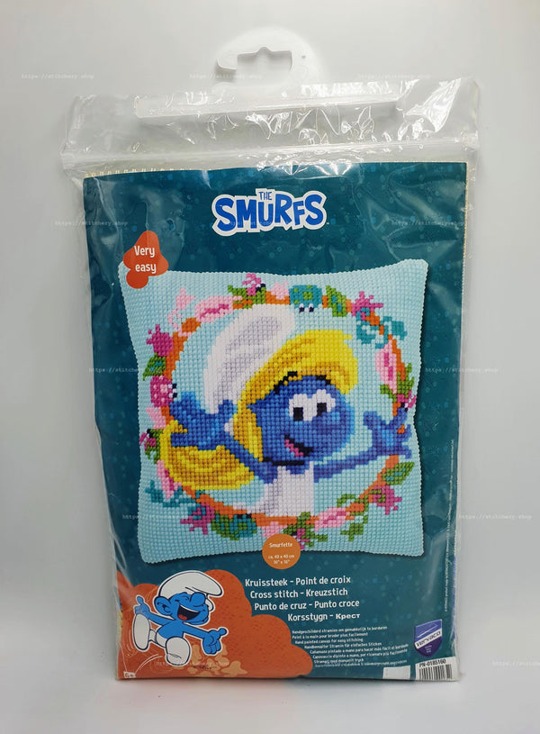 DIY Cross stitch cushion kit