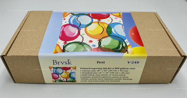 Needlepoint Pillow Kit