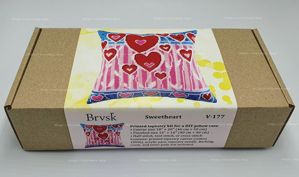 Needlepoint Pillow Kit