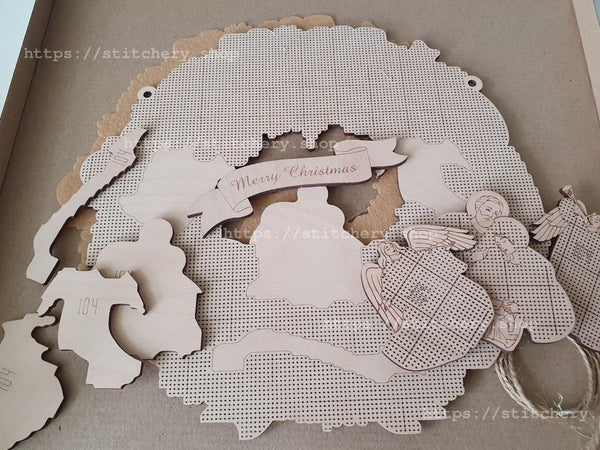 DIY Beaded Door Wreath Kit