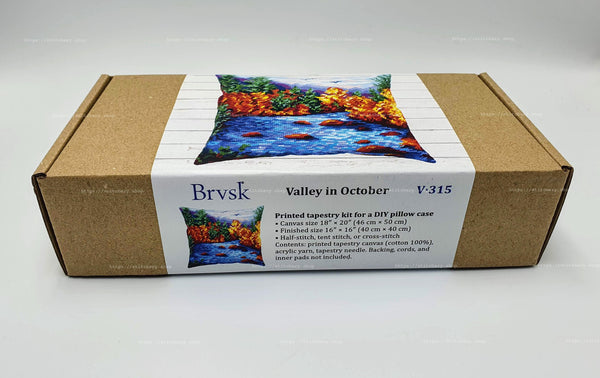 Needlepoint Pillow Kit