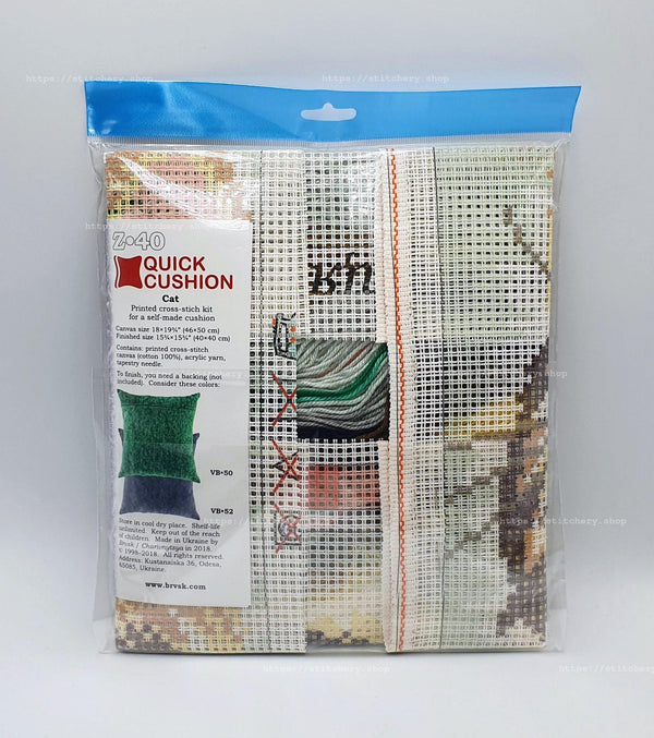 Cross Stitch Pillow Kit