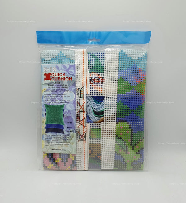 Cross Stitch Pillow Kit