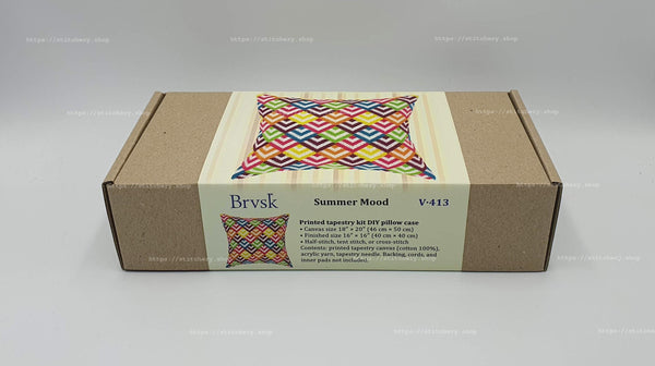 Needlepoint Pillow Kit