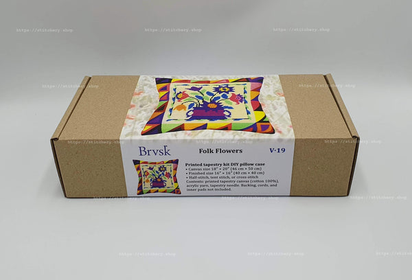 Needlepoint Pillow Kit