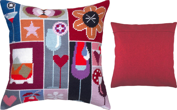Needlepoint Pillow Kit