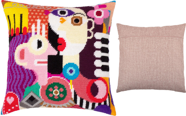 Needlepoint Pillow Kit