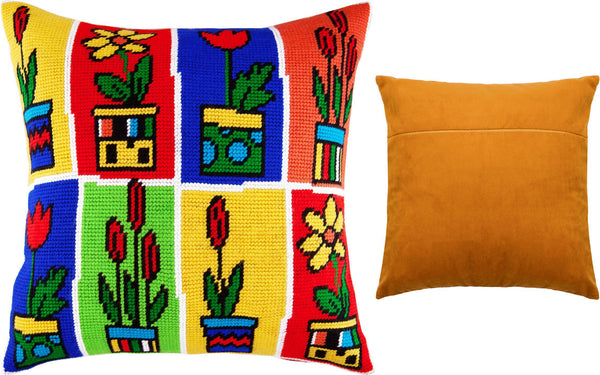 Needlepoint Pillow Kit
