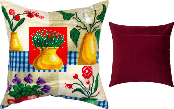 Needlepoint Pillow Kit