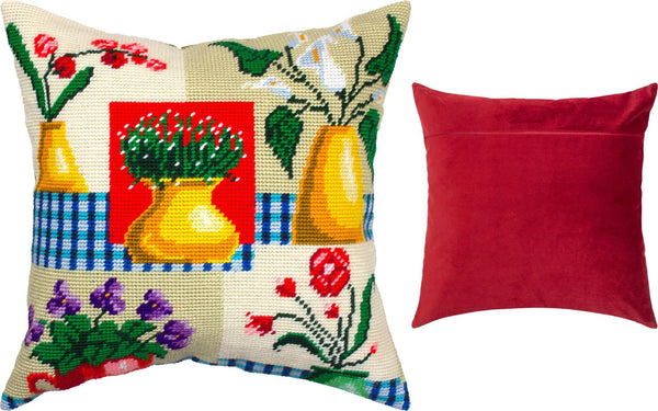 Needlepoint Pillow Kit