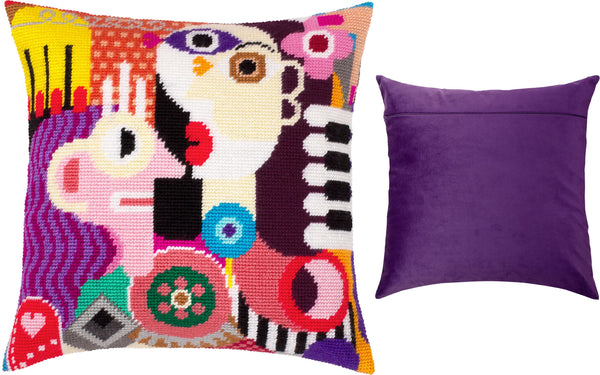 Needlepoint Pillow Kit