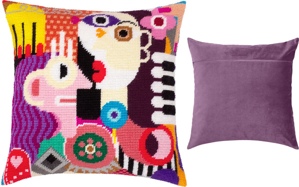 Needlepoint Pillow Kit