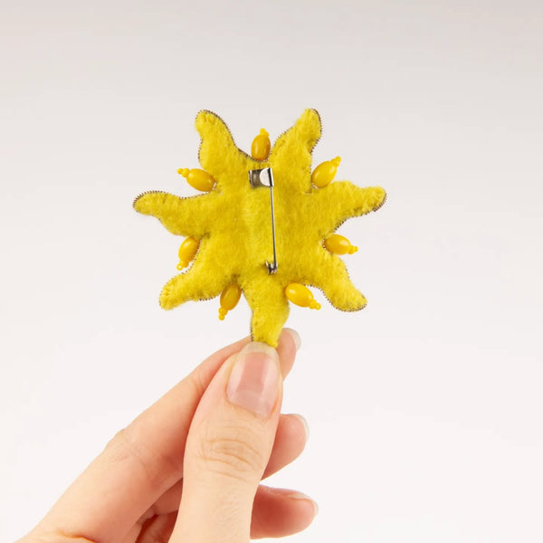 Beadwork kit for creating broоch