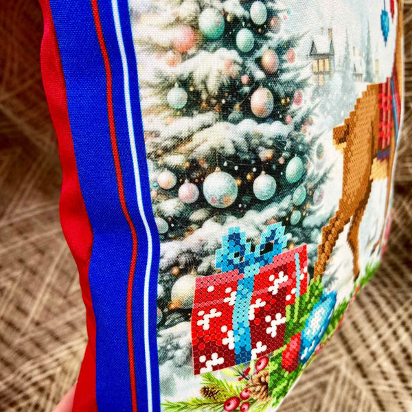DIY Bead embroidery cushion cover kit