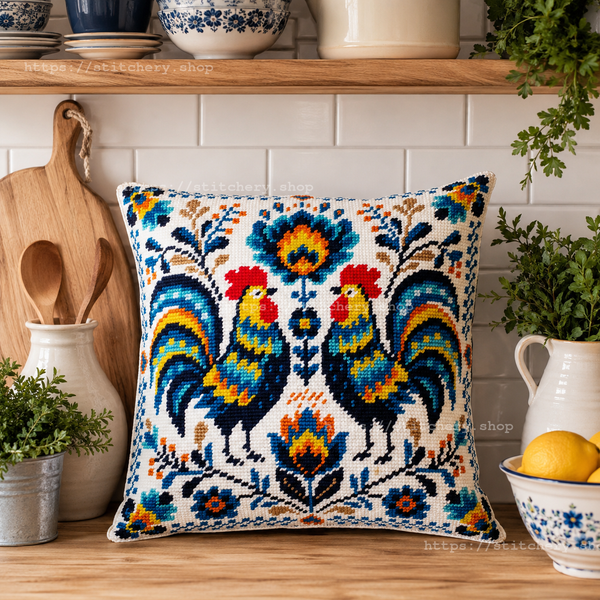 Needlepoint Pillow Kit