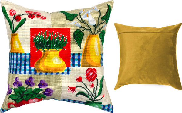 Needlepoint Pillow Kit