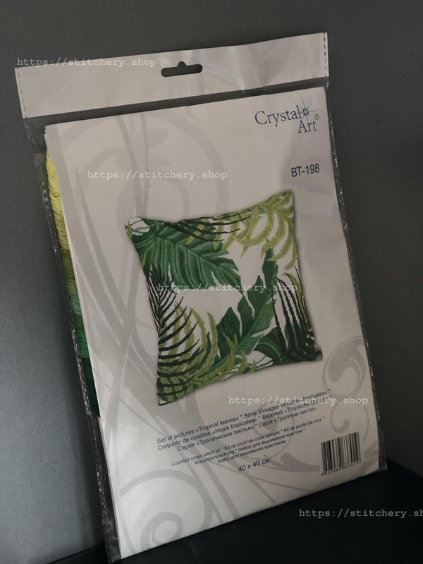 DIY Counted Cross Stitch Pillow Kit