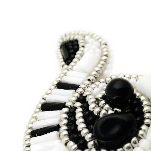 Beadwork kit for creating broоch