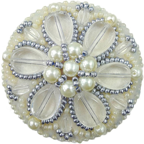 Beadwork kit for creating broоch