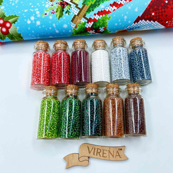 DIY Bead embroidery cushion cover kit