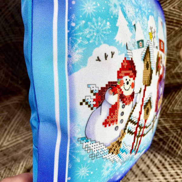 DIY Bead embroidery cushion cover kit