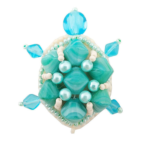 Beadwork kit for creating broоch