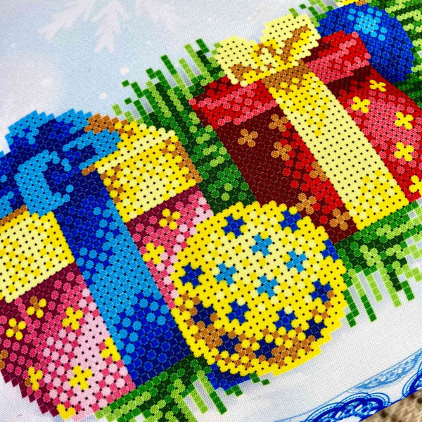 DIY Bead embroidery cushion cover kit