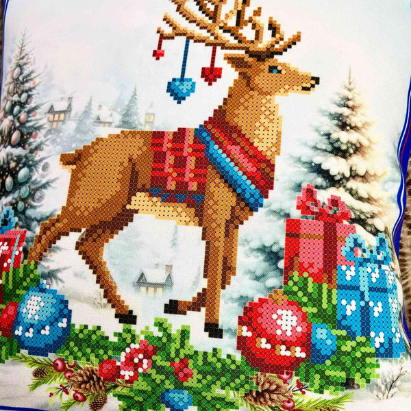 DIY Bead embroidery cushion cover kit