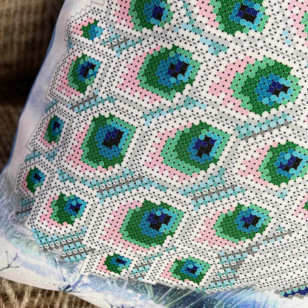 DIY Bead embroidery cushion cover kit