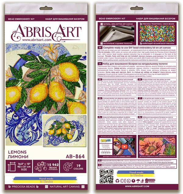 DIY Bead Embroidery Kit