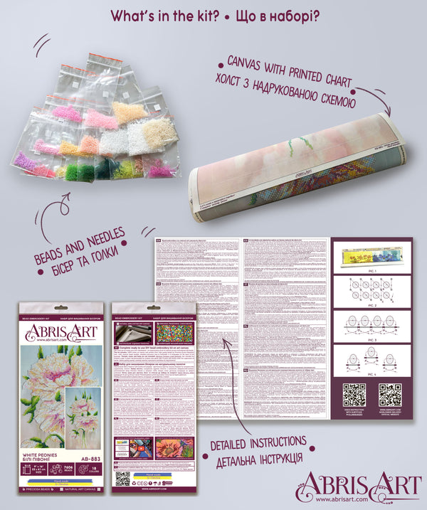 DIY Bead Embroidery Kit