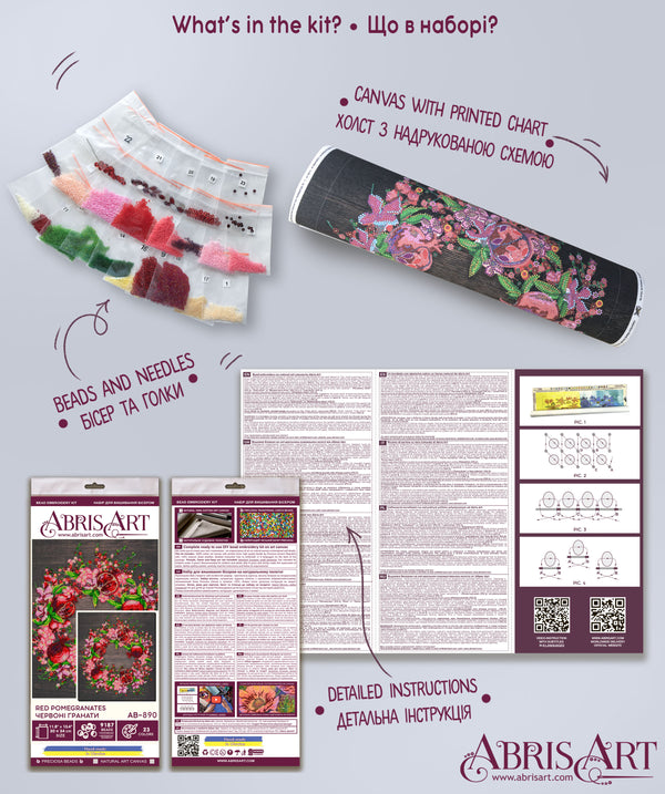 DIY Bead Embroidery Kit