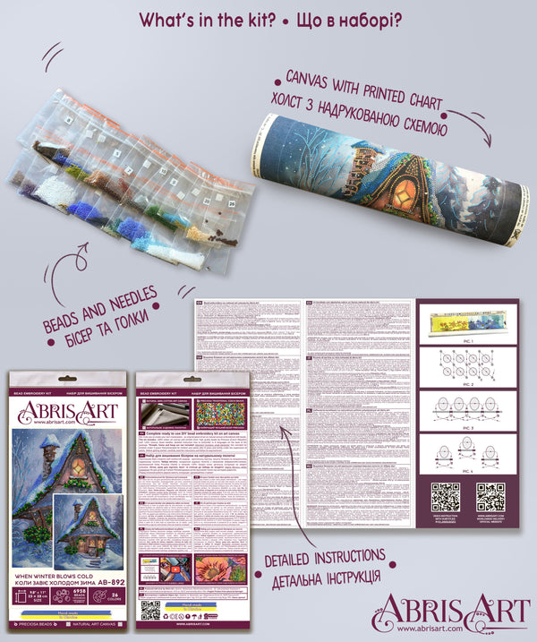 DIY Bead Embroidery Kit