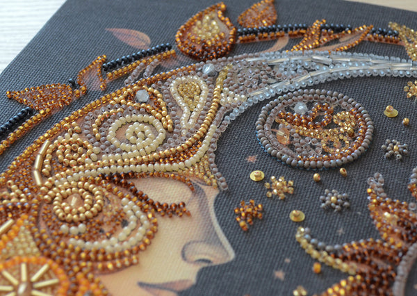 DIY Bead Embroidery Kit
