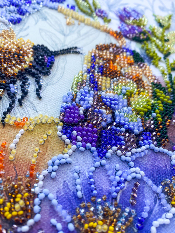 DIY Bead Embroidery Kit