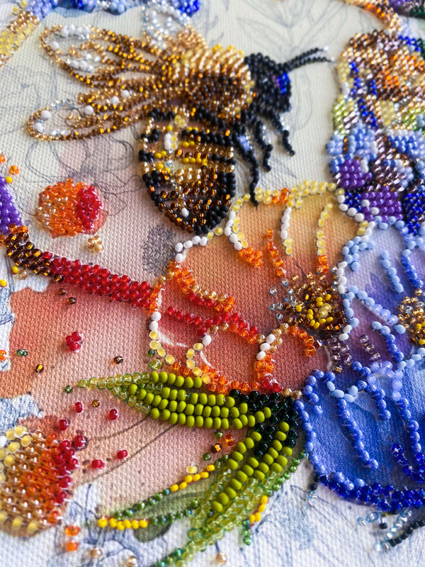 DIY Bead Embroidery Kit