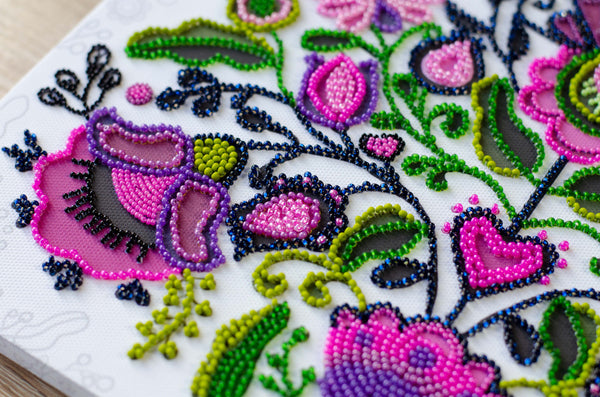 DIY Bead Embroidery Kit