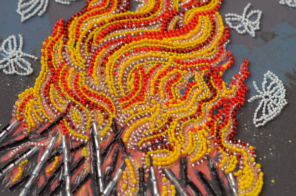 DIY Bead Embroidery Kit