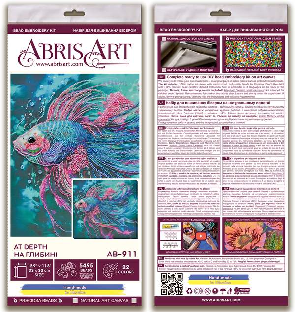 DIY Bead Embroidery Kit