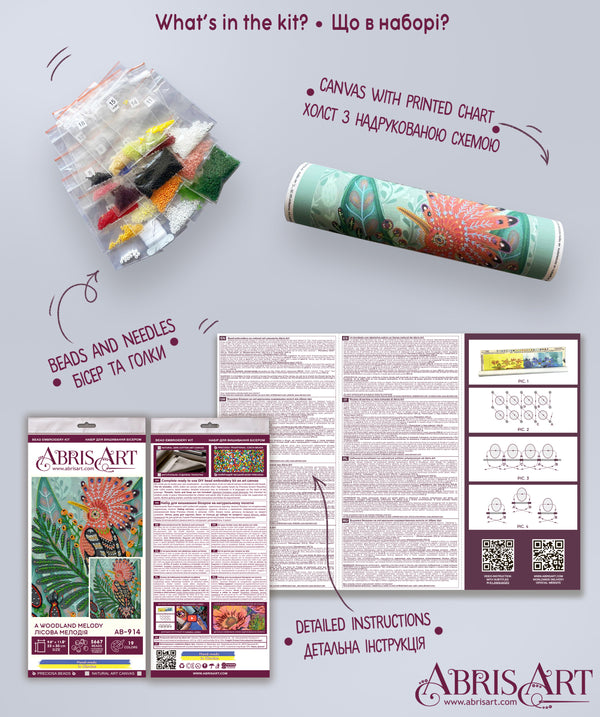 DIY Bead Embroidery Kit