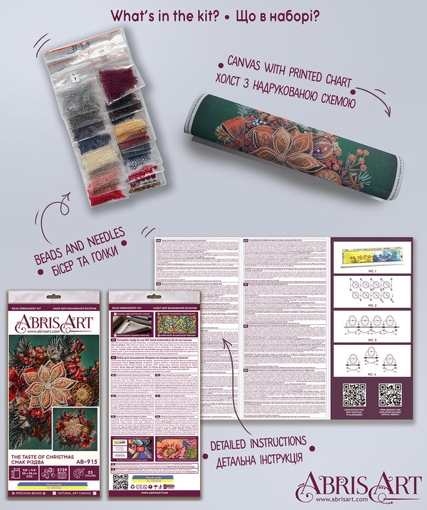 DIY Bead Embroidery Kit